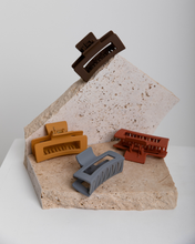 Load image into Gallery viewer, Square Claw Clip, Clay
