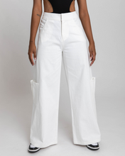 Load image into Gallery viewer, White Denim Jean
